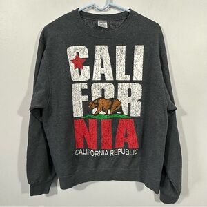 California Jerzees NuBlend Dark Gray Sweatshirt